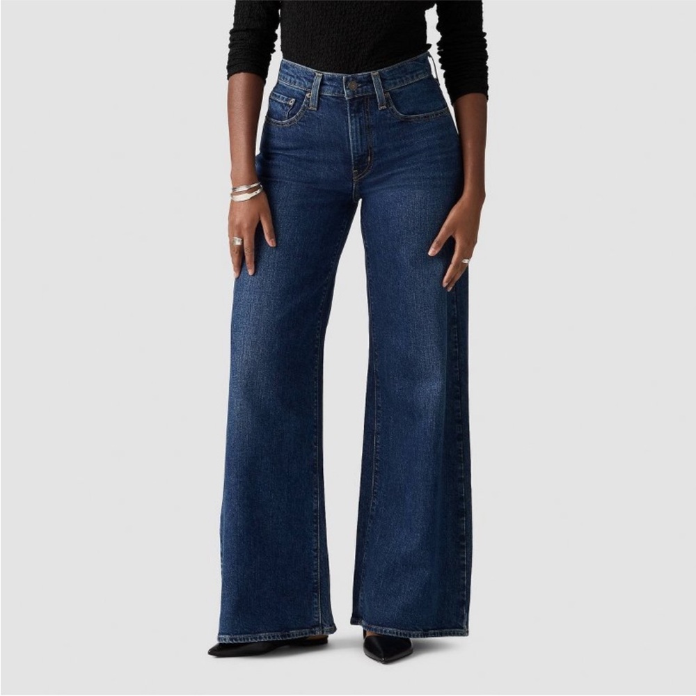 Levi's 728 High Rise Wide Leg “Woodstock” Size 25